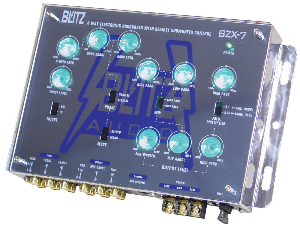 Blitz 3- Way Electr Xover With Sub – Pyle USA