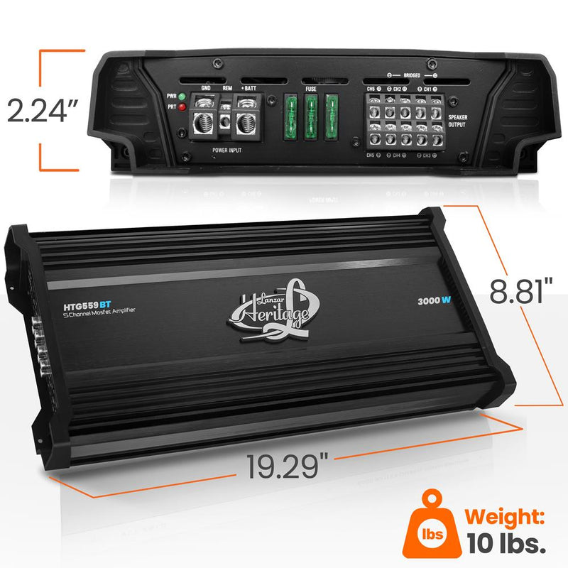 Wireless Bt Streaming Mosfet Amp