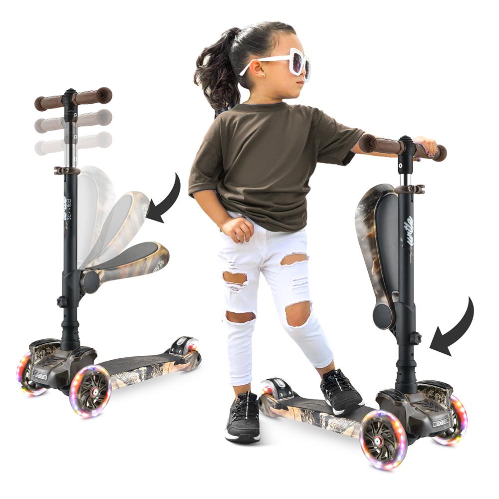 Test de la trottinette enfant BeleeV V9 : pliable et ajustable avec LED Test de la trottinette enfant BeleeV V9 : pliable et ajustable avec LED