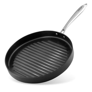 Hard-Anodized Nonstick Grill Pan