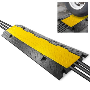 Cable Cover Ramp Safety Track, 3-Ch.