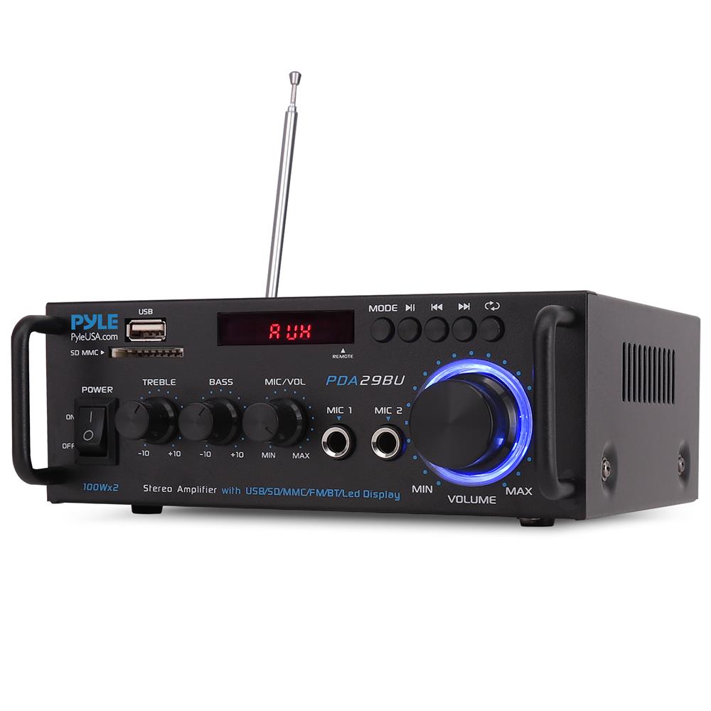 Stereo Power Amplifier – Pyle USA