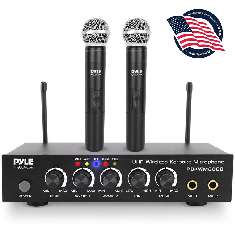 Wireless Bt Karaoke Microphone Pyle USA