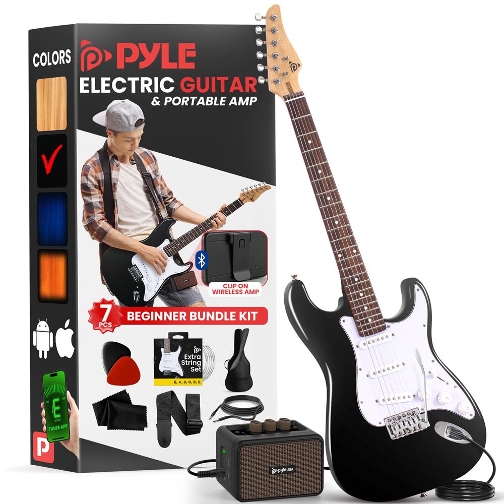 6-String Electric Guitar Kit, Enhanced Sound, Paulownia Wood