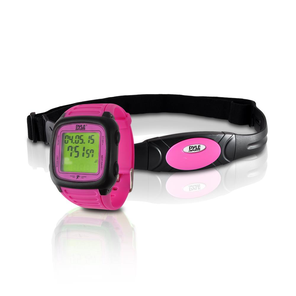 Heart Rate Monitor Watch with Chest Strap, Dual Mode, Digital