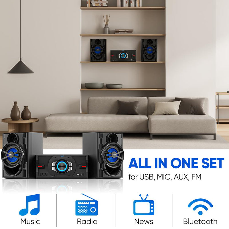 Wireless Bt Streaming Stereo System – Pyle USA