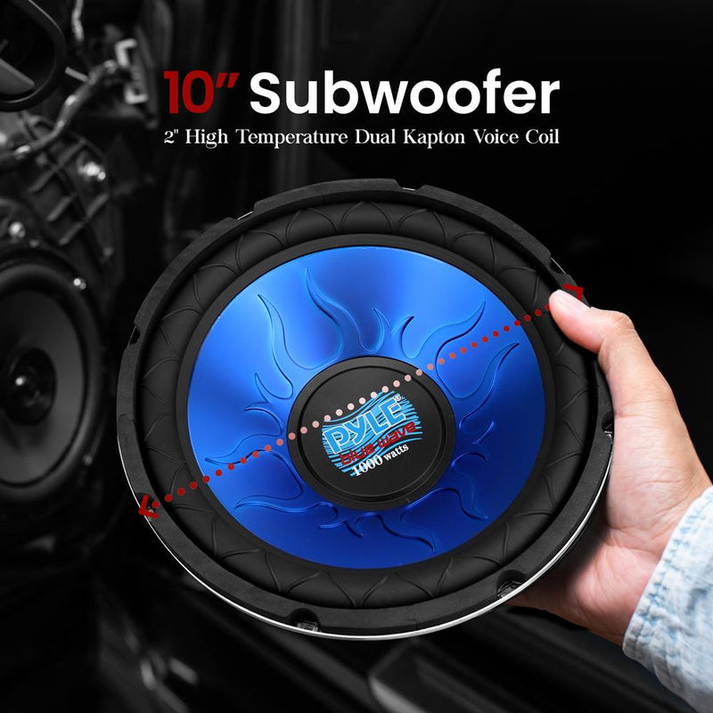 10'' Car Subwoofer 1000 Watt Dvc – Pyle USA