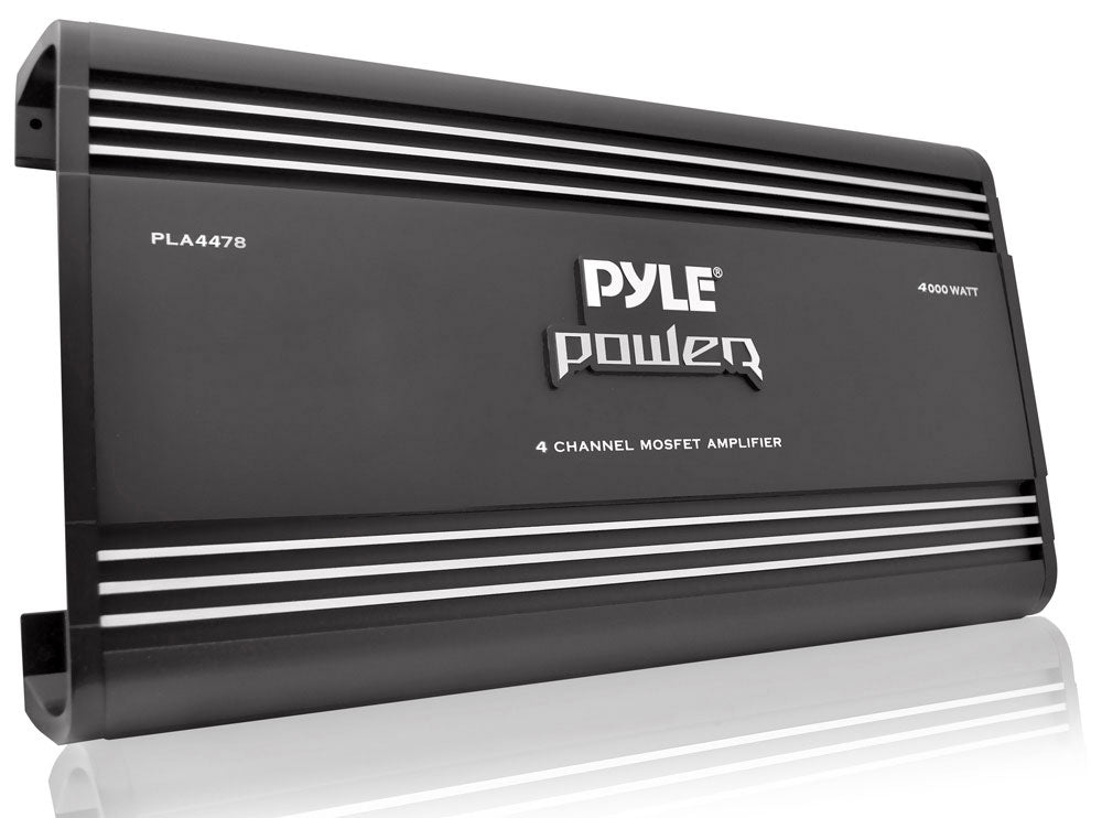 4-Ch. Bridgeable Car Amplifier 4000 Watt – Pyle USA