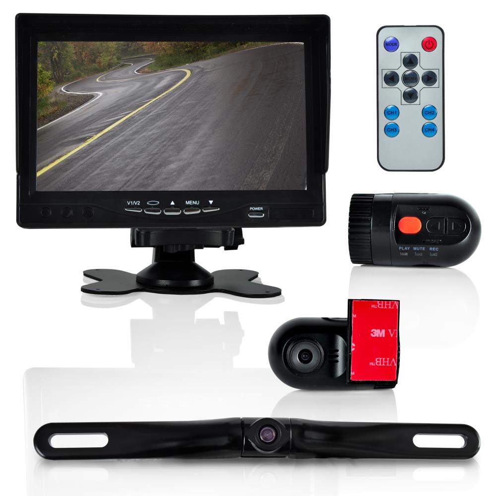Camera Kit ビデオ監視システム Dash Cam Kit 1080p HD Night Vision 7