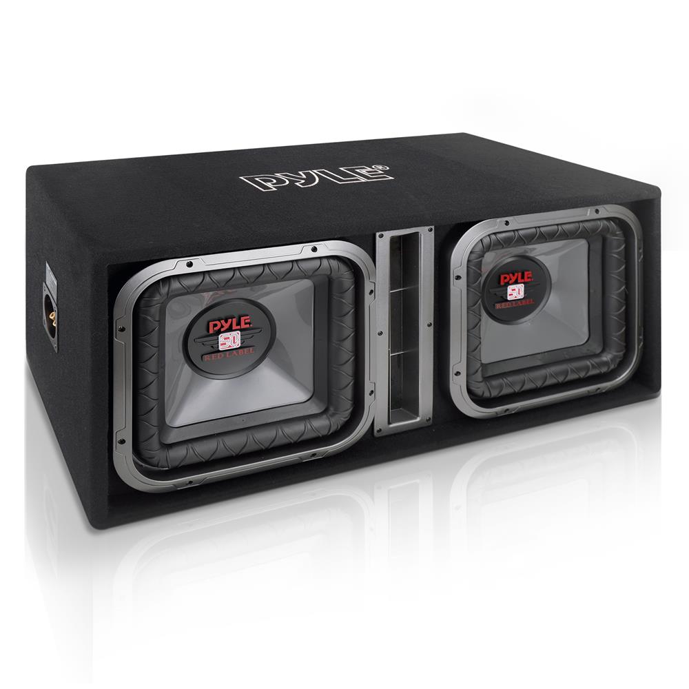 Dual Subwoofer Box System – Pyle USA