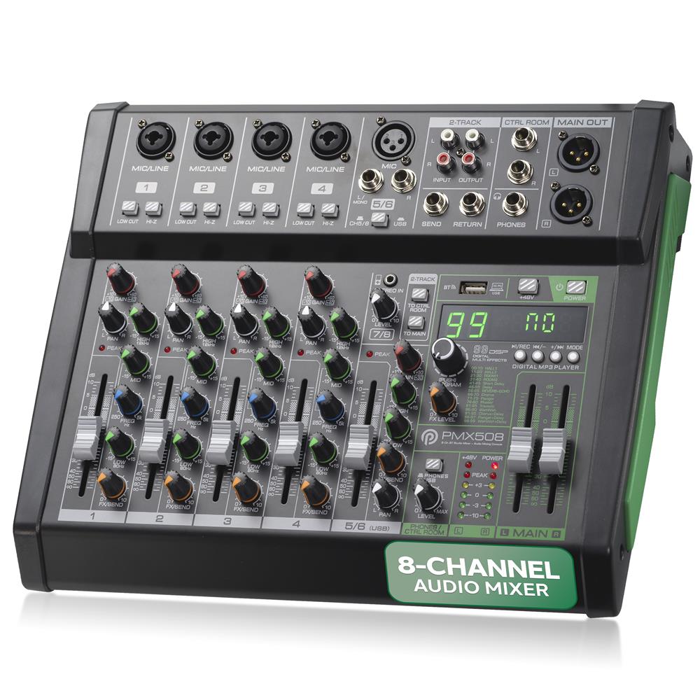 【美品】PioneerDDJ-400 MIX8 マイク等セット 8-Channel Audio Mixer - Bluetooth Streaming - 99 Digital Effects