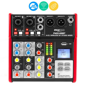 Pro Audio Bluetooth Studio Dj Mixer