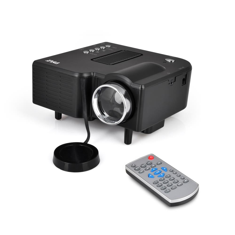映像用ケーブル LED Projector Mini Portable Projector 1080p Support LED Lamp HDMI USB Inputs
