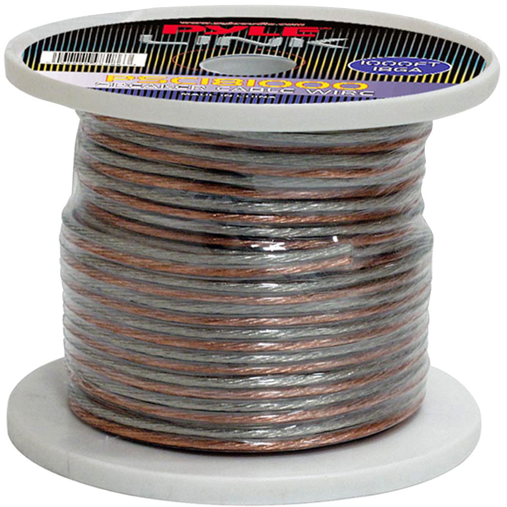 18 Gauge 1000 Ft. Speaker Zip Wire – Pyle USA