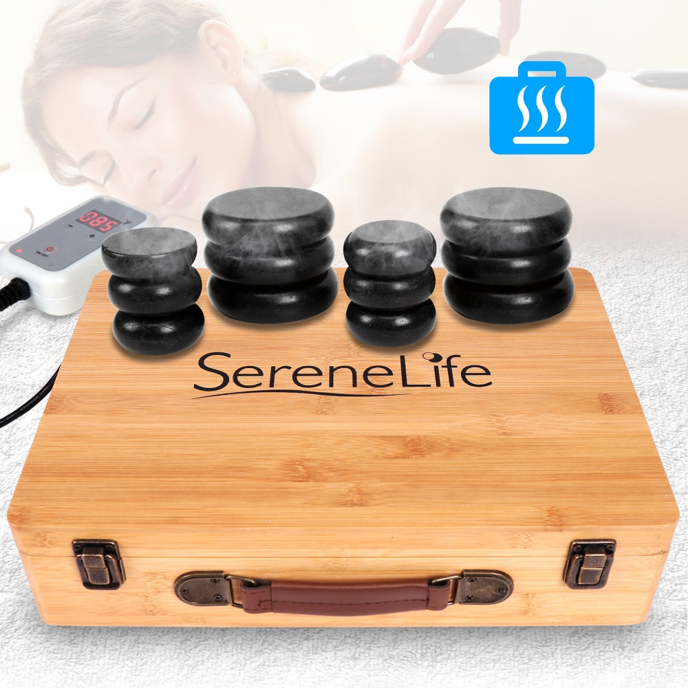 Hot Stone Massage Kit – Pyle USA