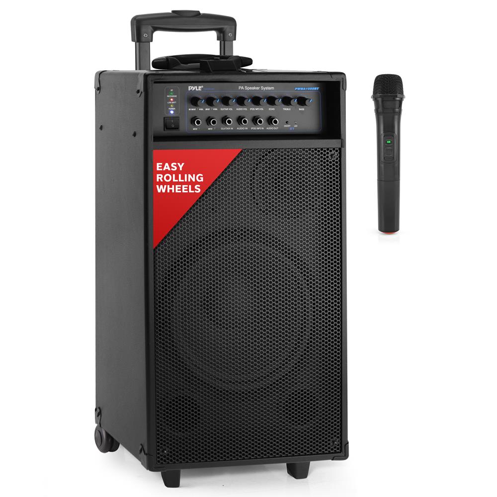 Wireless Portable Bluetooth Pa Speaker – Pyle USA