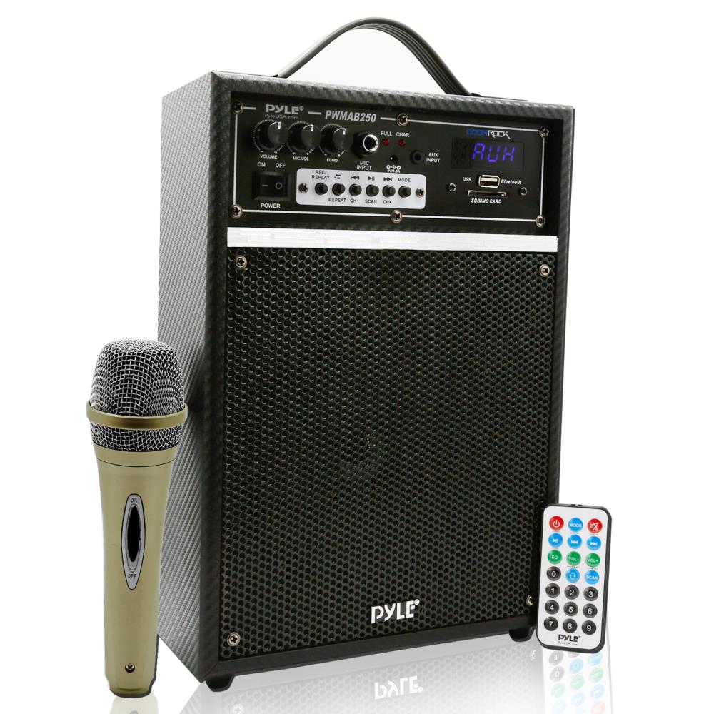 300W Portable Bluetooth PA Speaker, Rechargeable, Woofer, FM Radio
