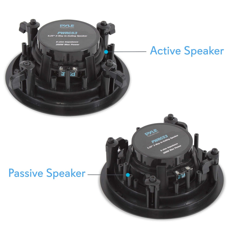 Amazon Ceiling Speakers Cut In Speakers Pyle Pair Flush Mount In