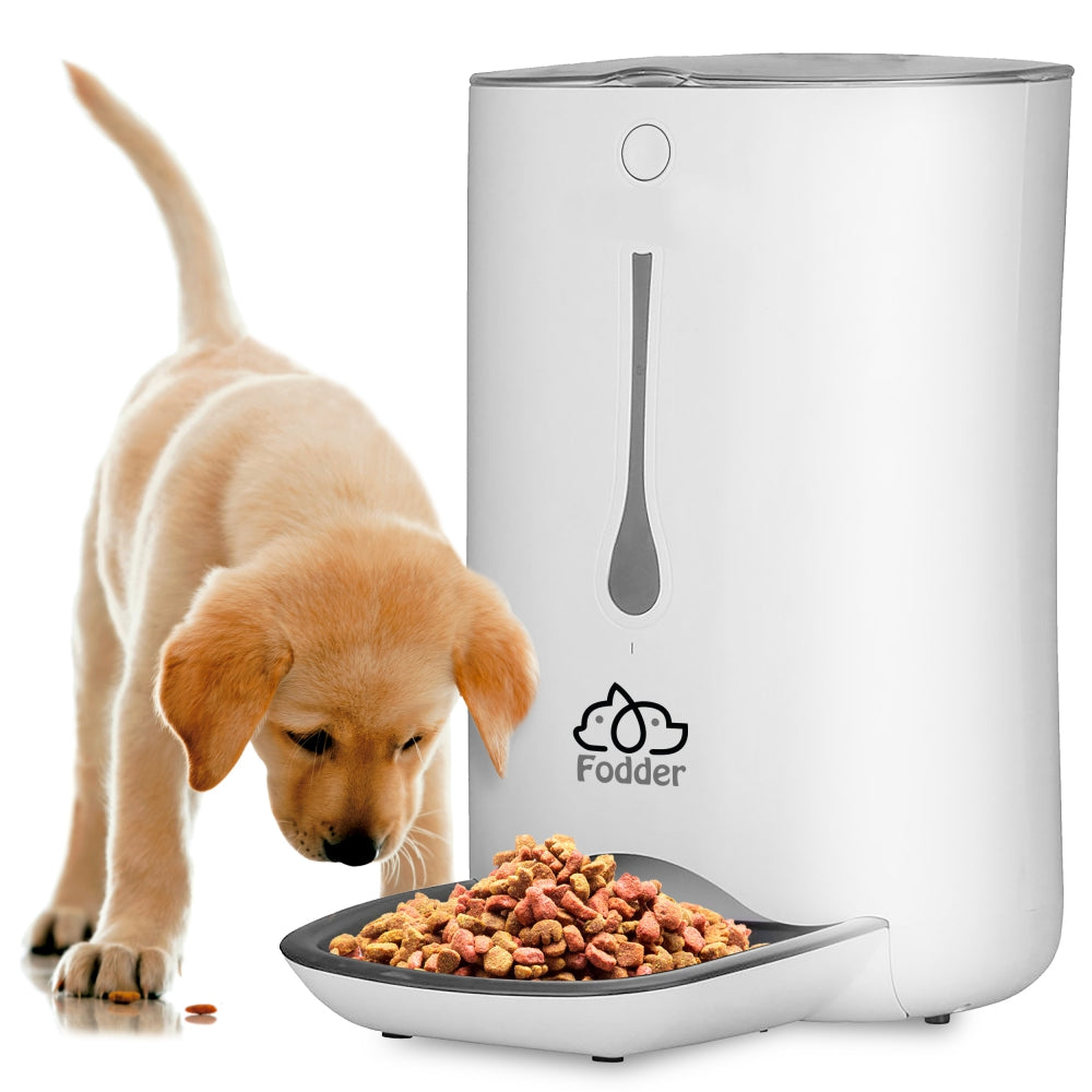 Automatic Pet Feeder, Optimal Schedule, Voice Recording, LCD