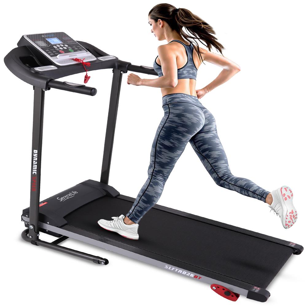 Folding Treadmill for Home Fitness, MPH, 1HP Motor, 12 Programs