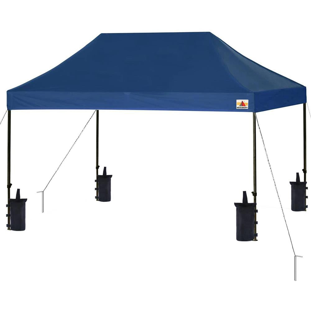 pop up shop tent SereneLife 15 ft. x 10 ft. Navy Blue Pop Up Tent Commercial Instant Shelter