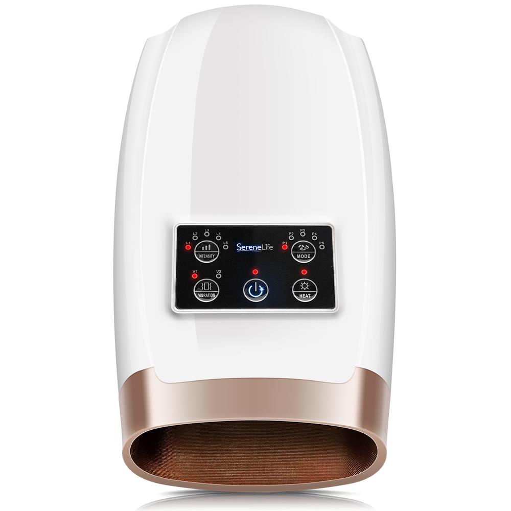 Electric Hand Massager Pain Relief 5 Modes Heat Function White Electric Hand Massager Pain Relief 5 Modes Heat Function White