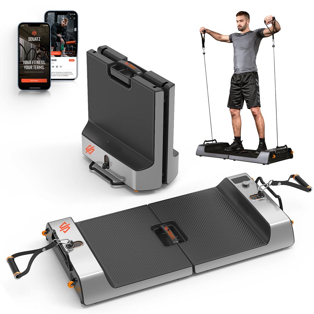 Smart Home Gym Board 265 lbs Resistance, Multifunctional Cable Machine ...