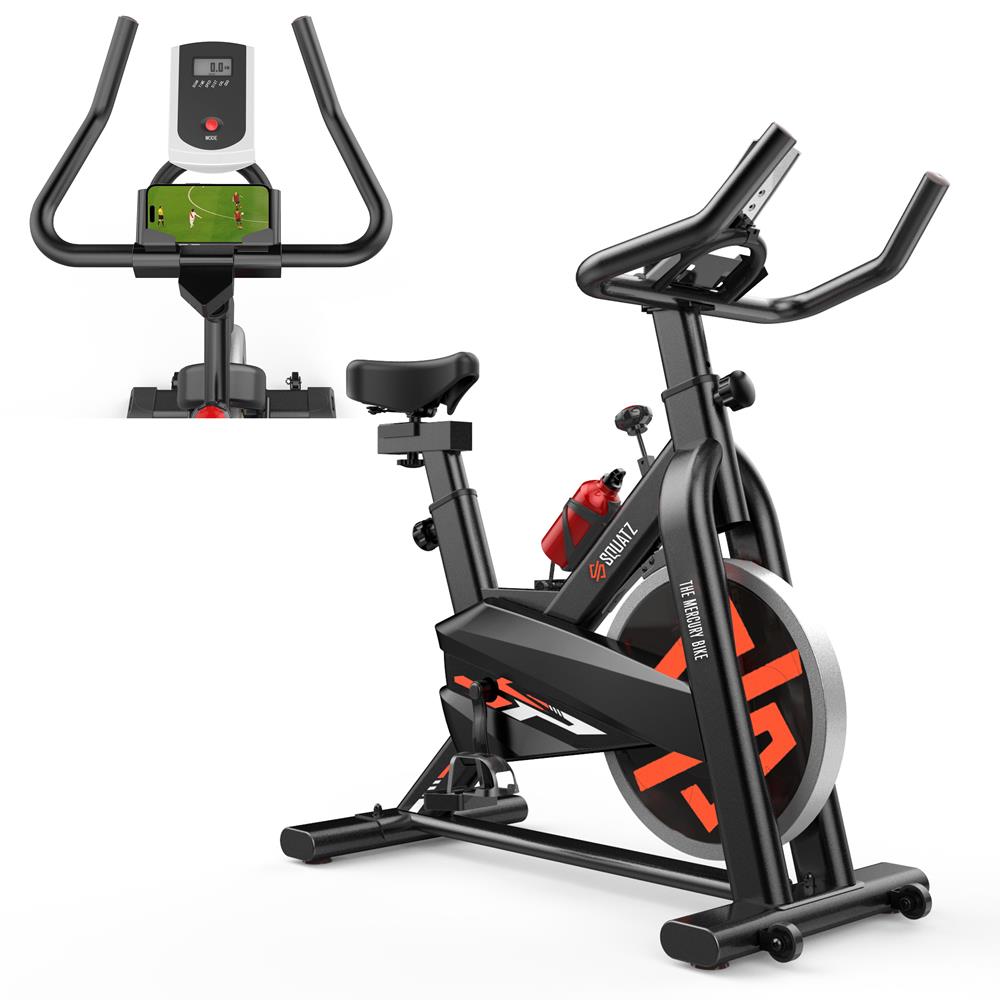 Stationary Cycling Bike - Fun Indoor Workout, 8 Resistance Levels