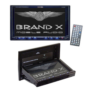 Brand X Double Din Indash 7" Dvd Monitor
