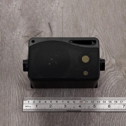 3-Way Indoor Outdoor Speakers 200W 3.5" Wall Mount Home Theater