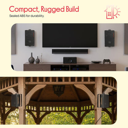 Bass Reflex 3-Way Box Speakers