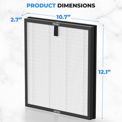Multi-Layer HEPA Air Purifier Filters 2-Pack