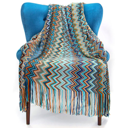 product image number 1 for SereneLife Bohemian Throw Blanket