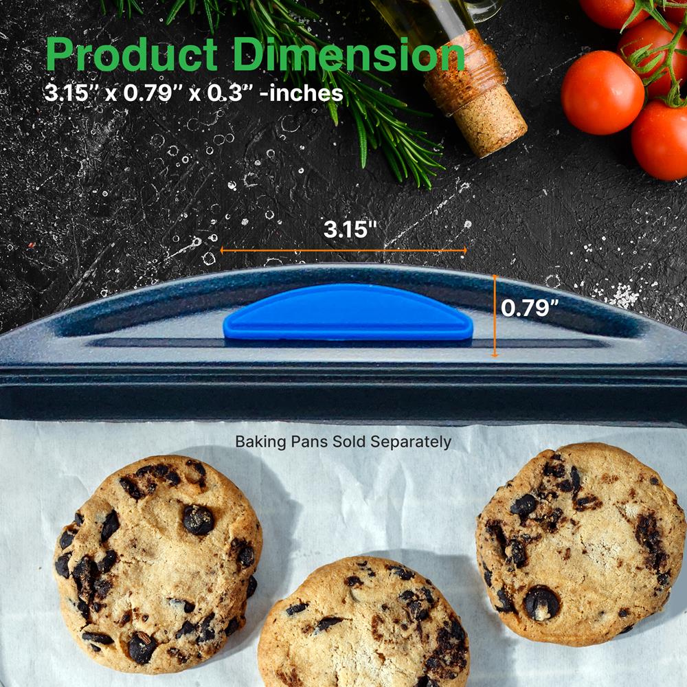 product image number 2 for NutriChef Blue Silicone Handles