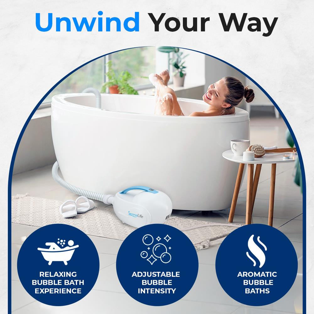 Serene Life Bubble Bath Massage Mat - Thumbnail 3