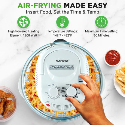 Halogen Oven Air-Fryer / Infrared Convection Cooker, Healthy Kitchen Countertop Cooking