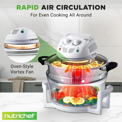 Halogen Oven Air-Fryer / Infrared Convection Cooker, Healthy Kitchen Countertop Cooking