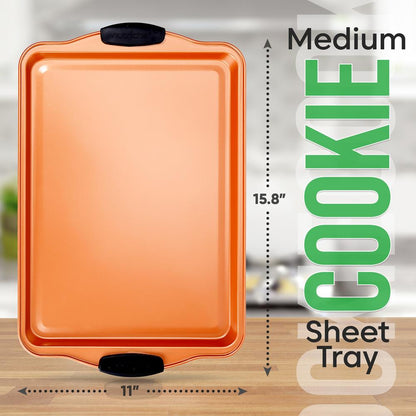 product image number 2 for NutriChef Medium Cookie Sheet
