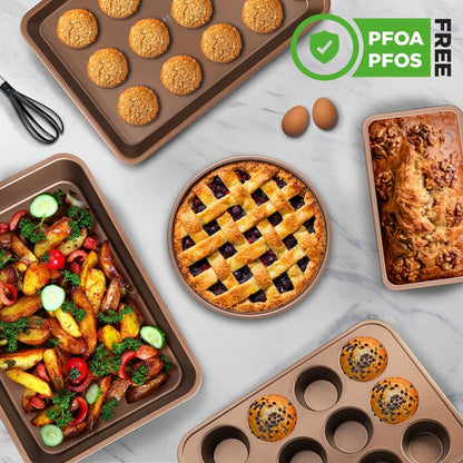 Bakeware Golden Wide Baking Pan