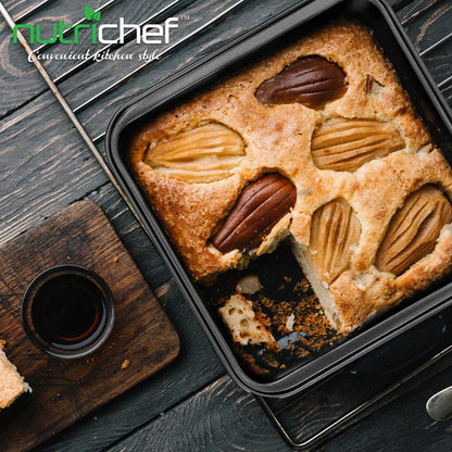 product image number 4 for NutriChef Square Cake Pan