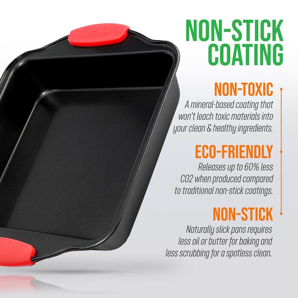 product image number 6 for NutriChef Square Cake Pan