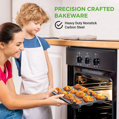 product image number 6 for NutriChef 12 Cup Muffin Pan