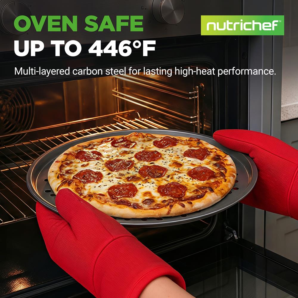 Pyle Non-Stick Pizza Pans