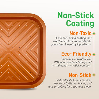 Bakeware Oven Crisper Pan