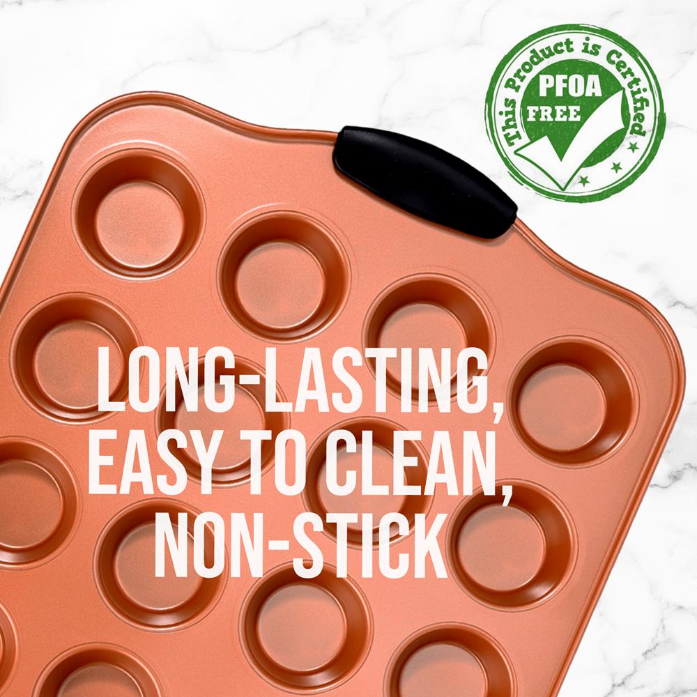 product image number 3 for NutriChef 24 Cup Muffin Pan