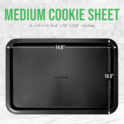 product image number 2 for NutriChef Medium Cookie Sheet