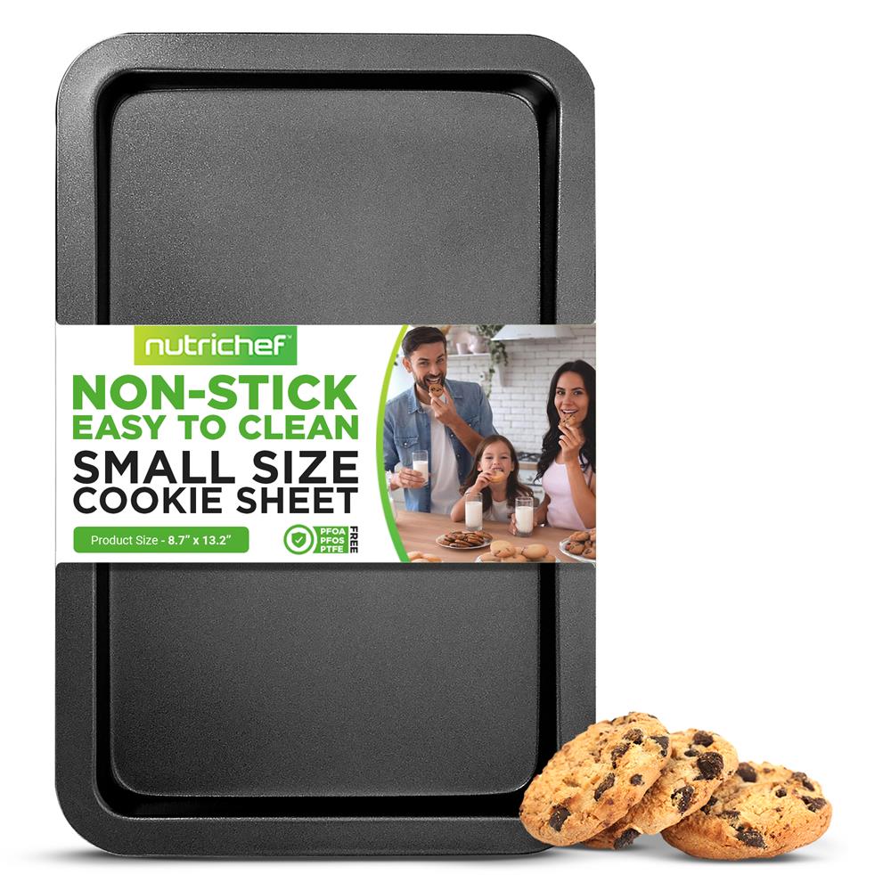 NutriChef Nonstick Cookie Sheets - Thumbnail 3