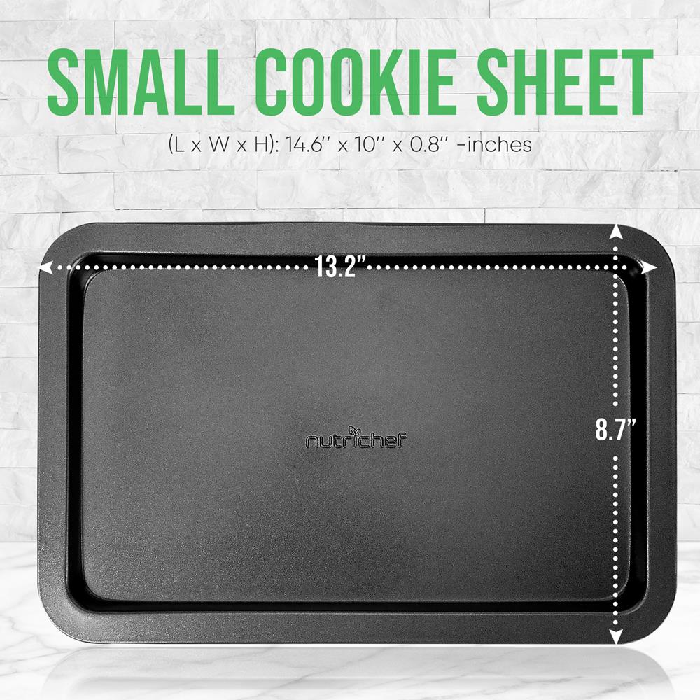 NutriChef Nonstick Cookie Sheets - Thumbnail 5