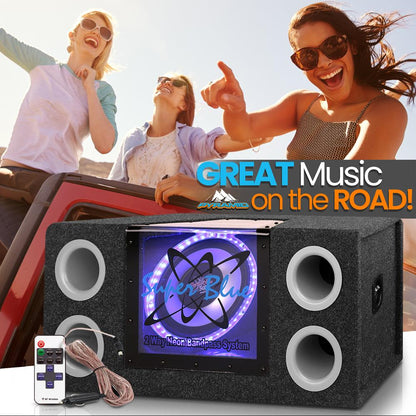 Neon Lit Dual 10" Banpass System