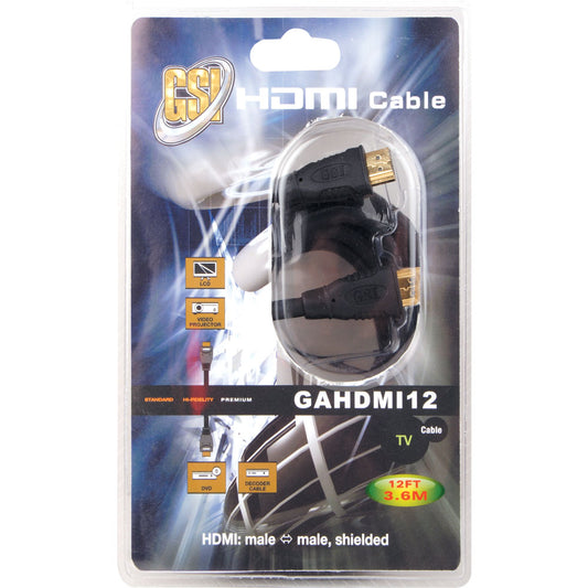 product image number 1 for GSI Atomic Hdmi Cable 12'